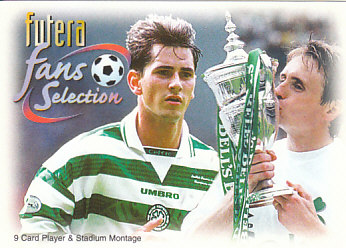 Montage (puzzle 7) Celtic Glasgow 1999 Futera Fans' Selection #79